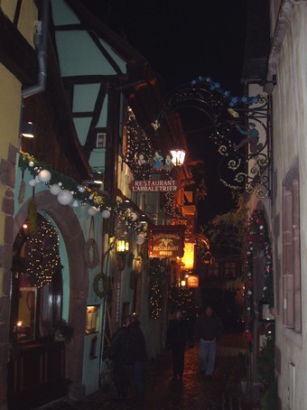 Lumires de Nol en Alsace,  Riquewihr